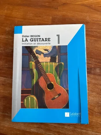 Livre la guitare, initiation et découverte