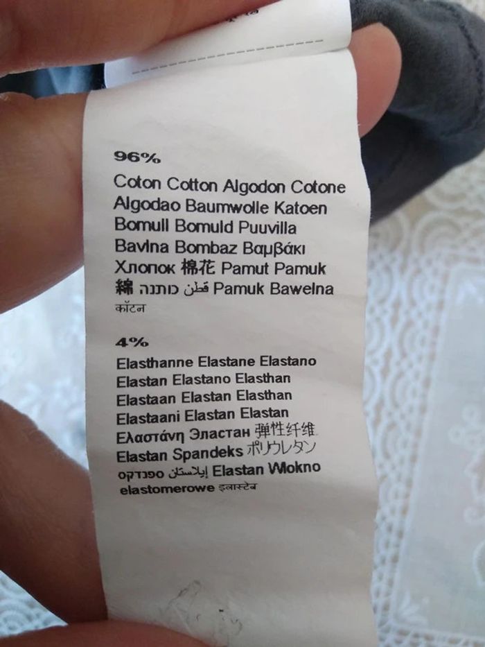 Tee-shirt gris foncé Chic 12 mois - photo numéro 5