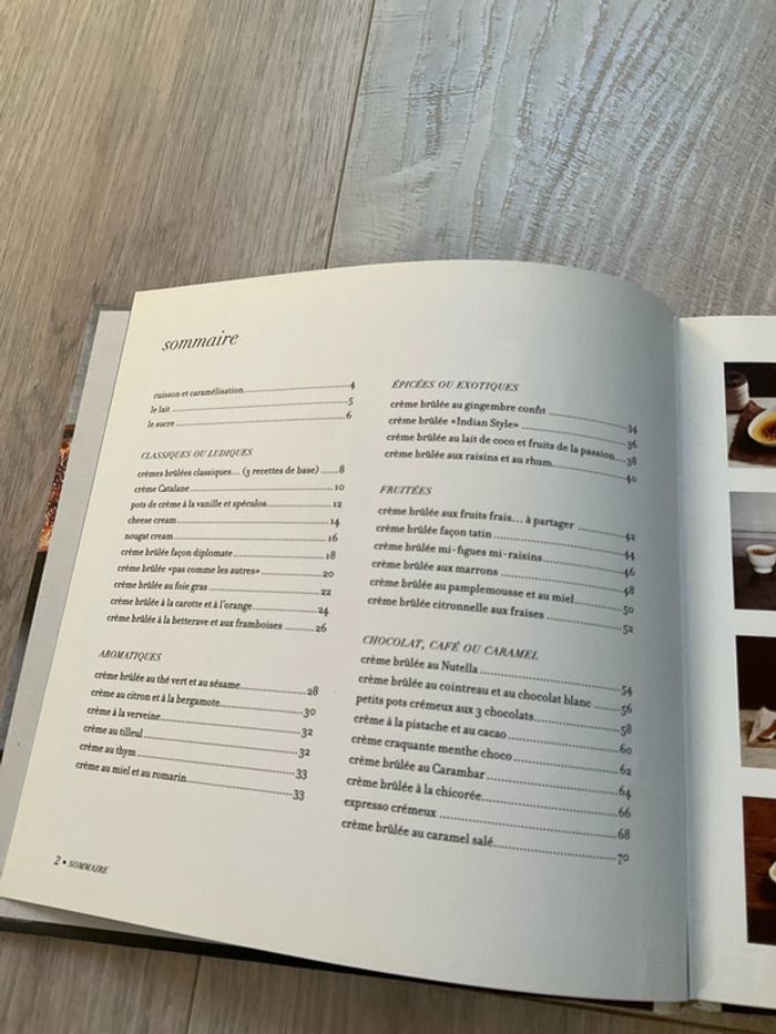 Livre de recettes de crèmes brûlées - photo numéro 2