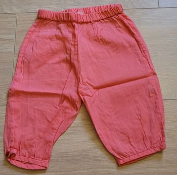 Pantalon rose "bonpoint" 3M