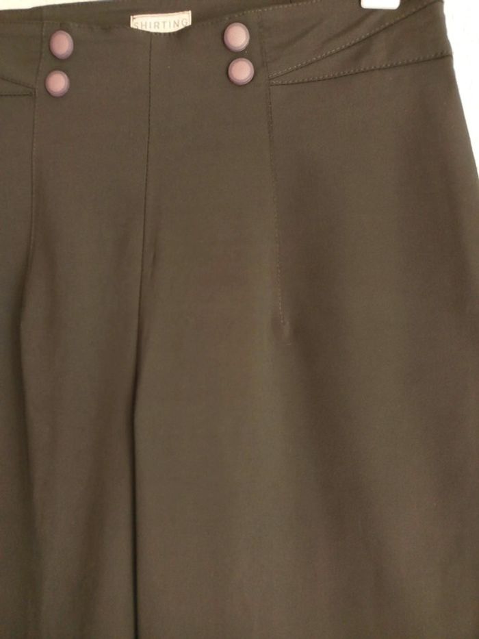 Pantalon tailleur coupe droite Lola Paradise polyester noir 40 - photo numéro 4