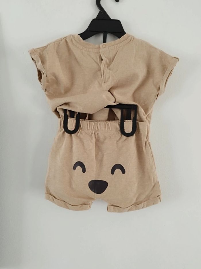 joli ensemble tee shirt short bébé garçon 12 mois - photo numéro 7