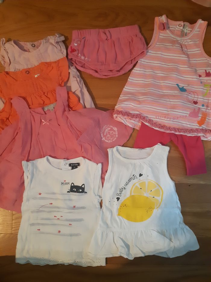 Lot été fille 1 mois