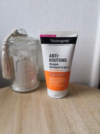 🌺Masque nettoyant 2 en 1 anti boutons Neutrogena🌺