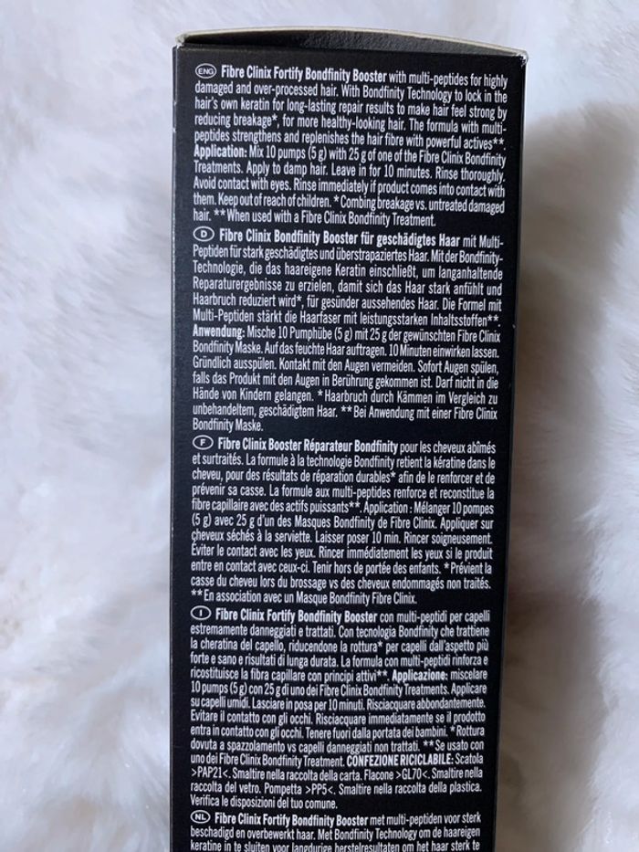 Booster réparateur à la kératine fibreclinix Schwarzkopf 100 ml - photo numéro 3