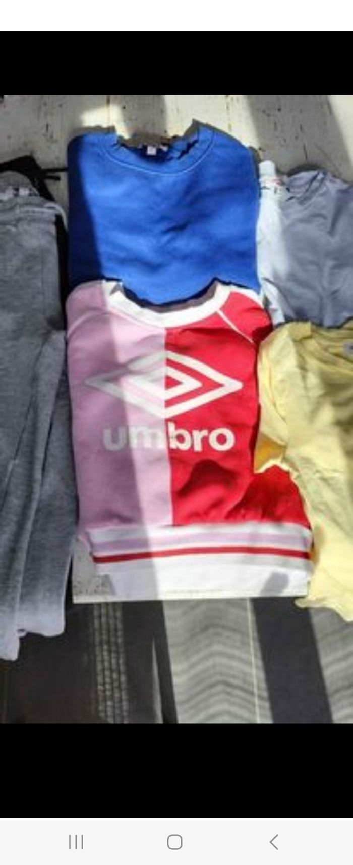 Lot vêtements fille