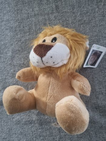 Peluche lion Dany de Pairi Daiza