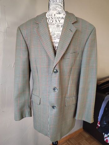 Blazer vintage à carreaux Daniel Crémieux taille 48
