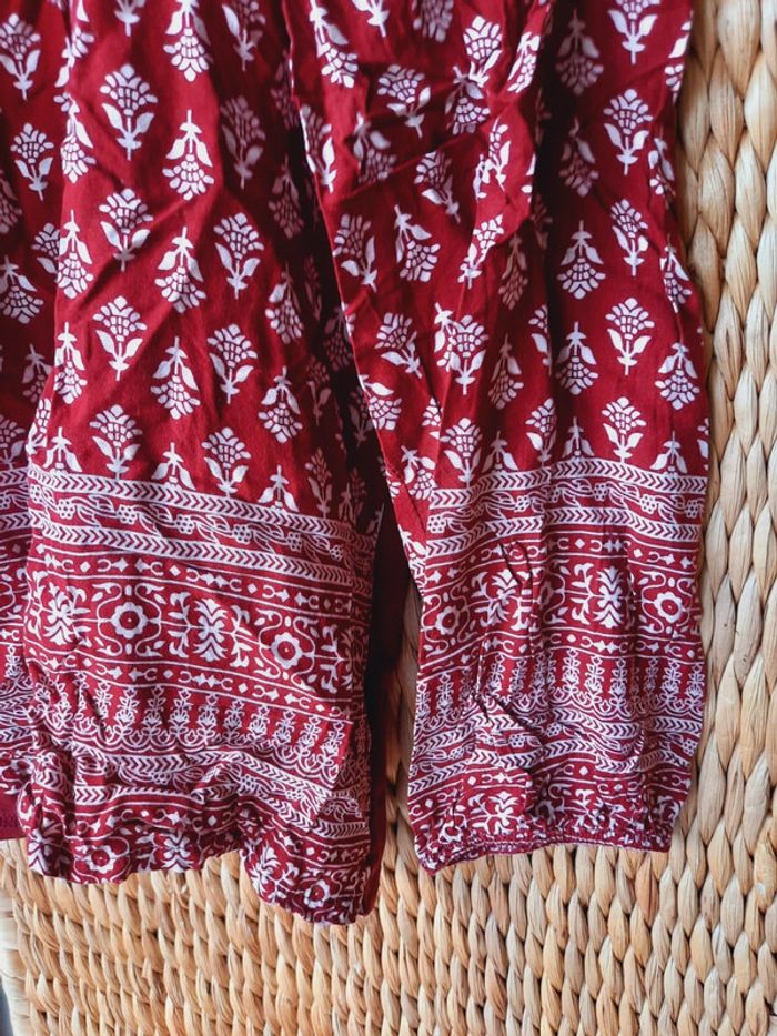 Blouse Etam bordeaux M - photo numéro 2