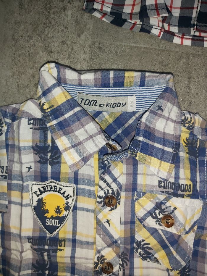 Chemise 6 mois garçon comme neuve - photo numéro 2
