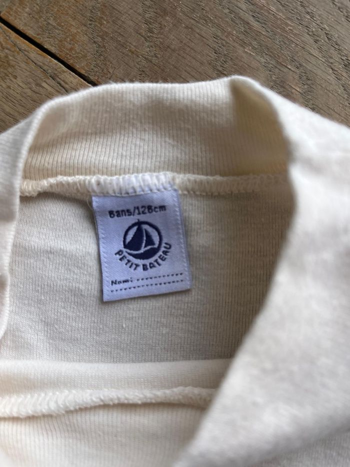 Robe crème Petit Bateau 8 ans - photo numéro 5
