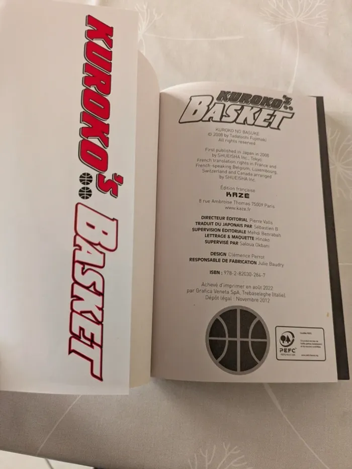Manga Kuroko's Basket 🏀 tome 1 - photo numéro 4