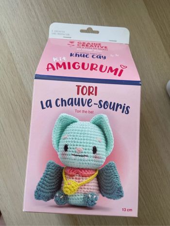 Kit Amigurumi - Tori la chauve-souris