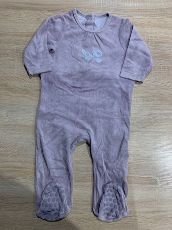 Pyjama velours 18 mois