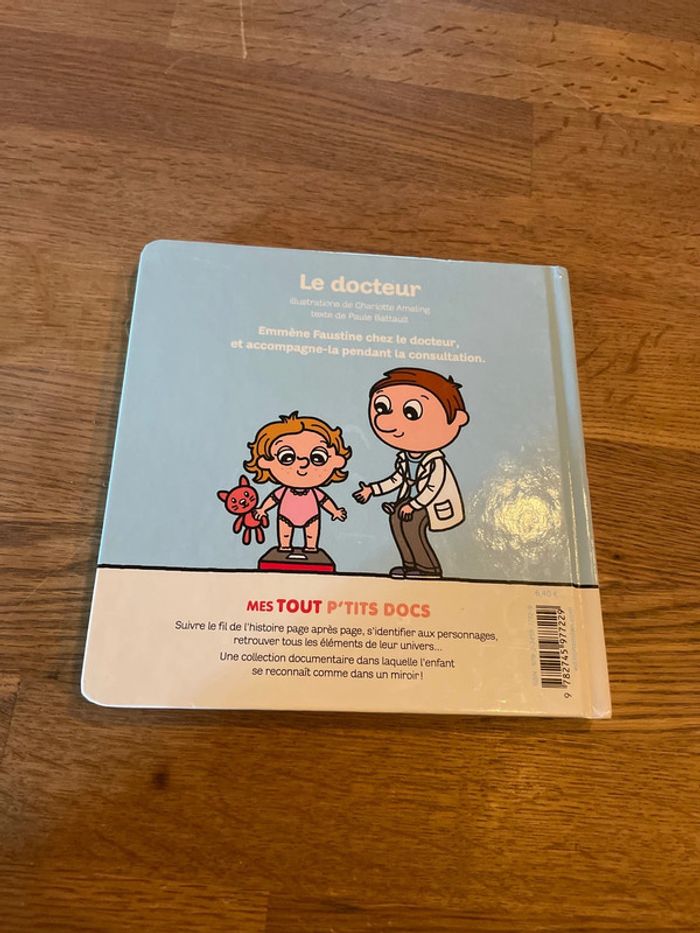 Livre cartonné Mes tout p’tits Docs Le docteur - photo numéro 3