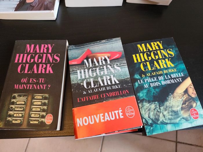 Lot livres Mary Higgins Clark