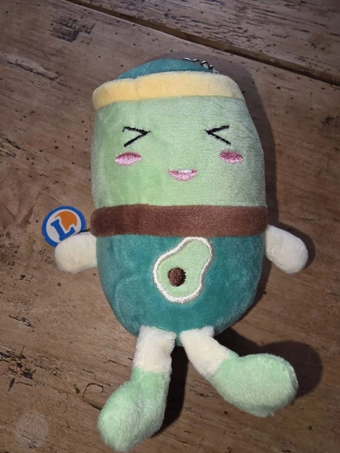 🥑 Peluche Avocat - Porte-clés Bubble Tea Avocado Mood - photo numéro 5