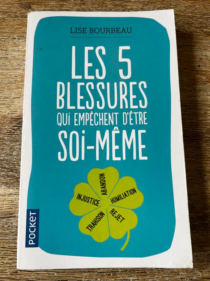 Livre les 5 blessures de l’âme