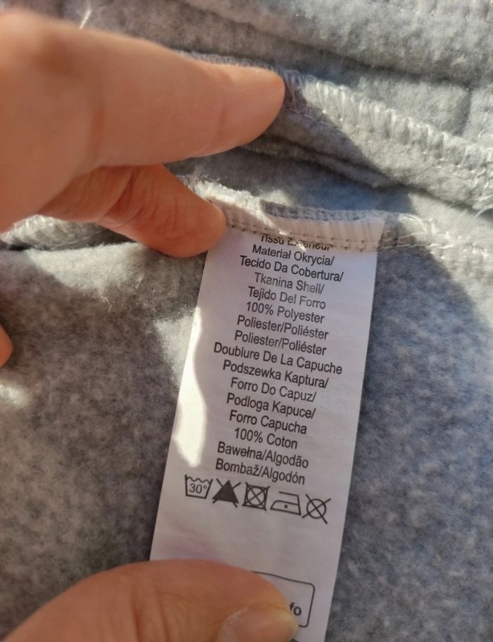 Veste / Gilet polaire Mots d'enfants 6 mois - photo numéro 4
