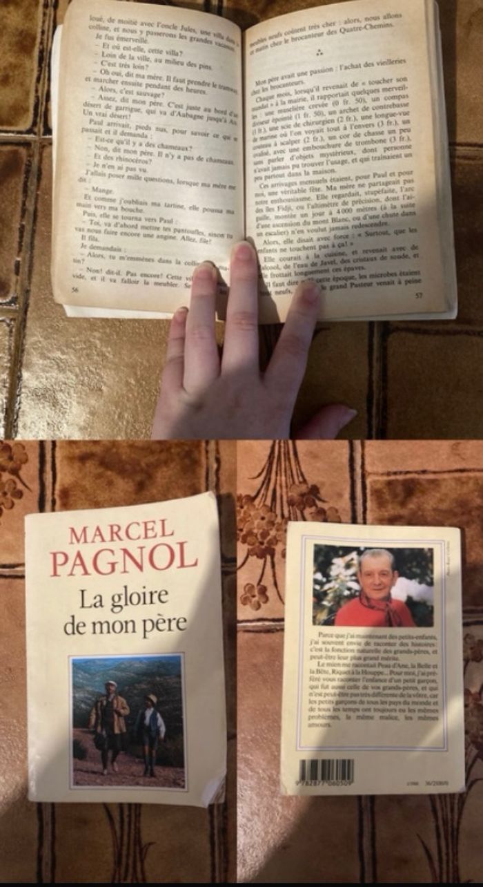Livre " La gloire de mon père "