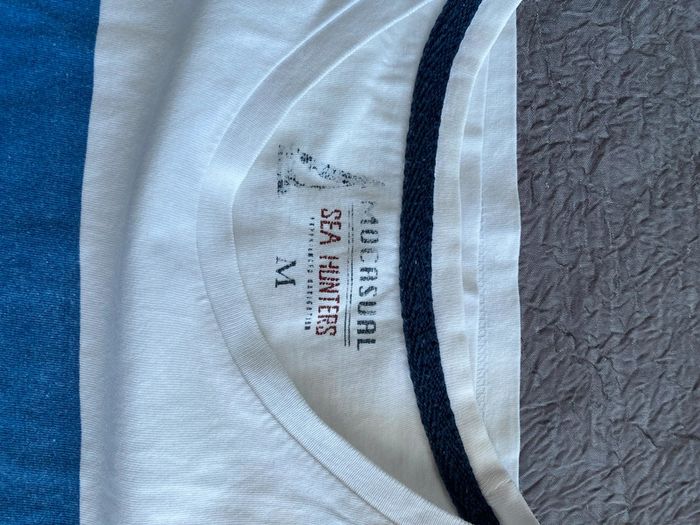 T shirt blanc homme taille M - photo numéro 3