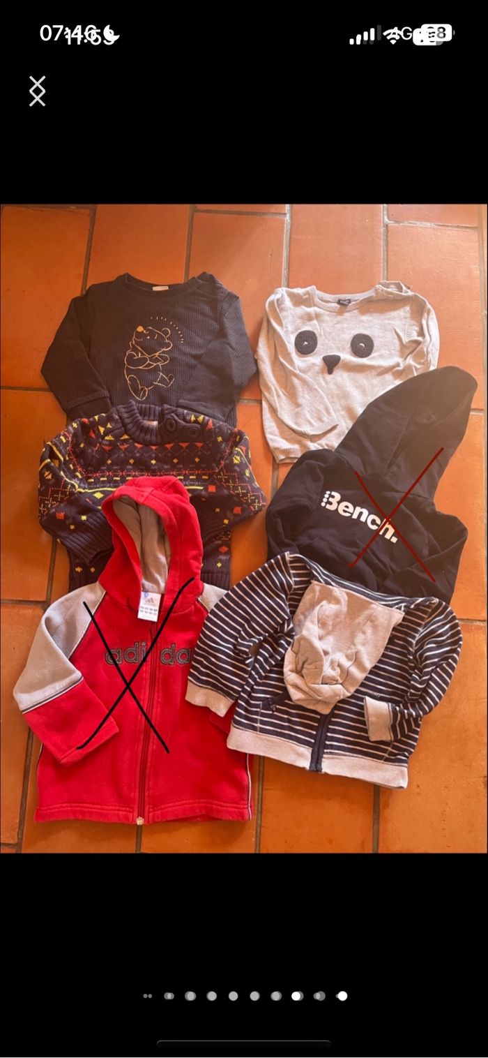 Lot vêtements garçon 2 ans - photo numéro 3