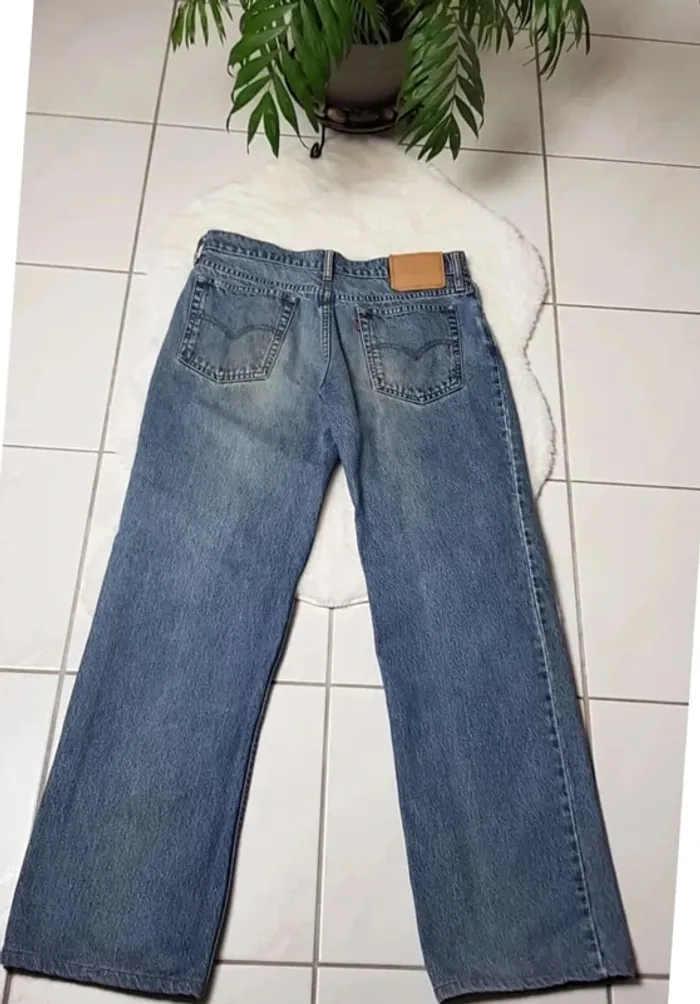 Jean Levi's 505 Vintage Bleu - photo numéro 3