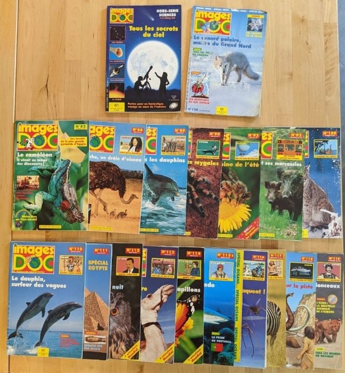Lot "Images Doc", années 1995 à 1998