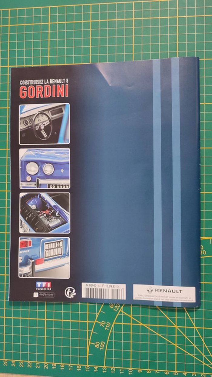 Fascicule seul sans pièce n°54 pièce Renault R8 Gordini 1/8 1/8ème Eaglemoss collections #A67 - photo numéro 2