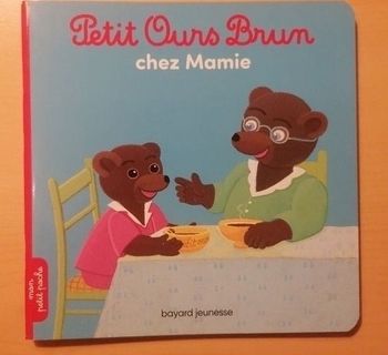 Livre petit ours brun