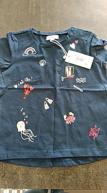 Tee shirt catimini 2 ans