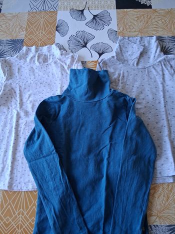 Lot 3 sous-pulls fille 6 ans