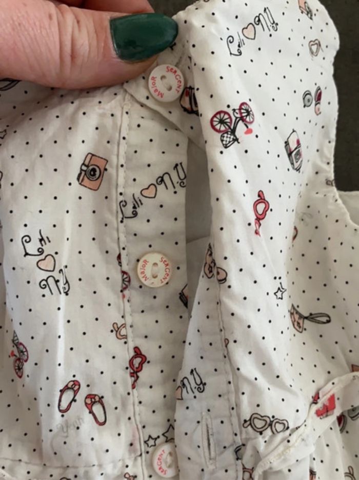 Robe sergent major 6 mois - photo numéro 3