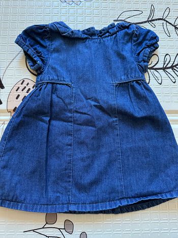 Robe en jeans bébé fille