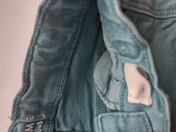 Jeans slim 3 ans Kiabi Vert canard délavé - photo numéro 4