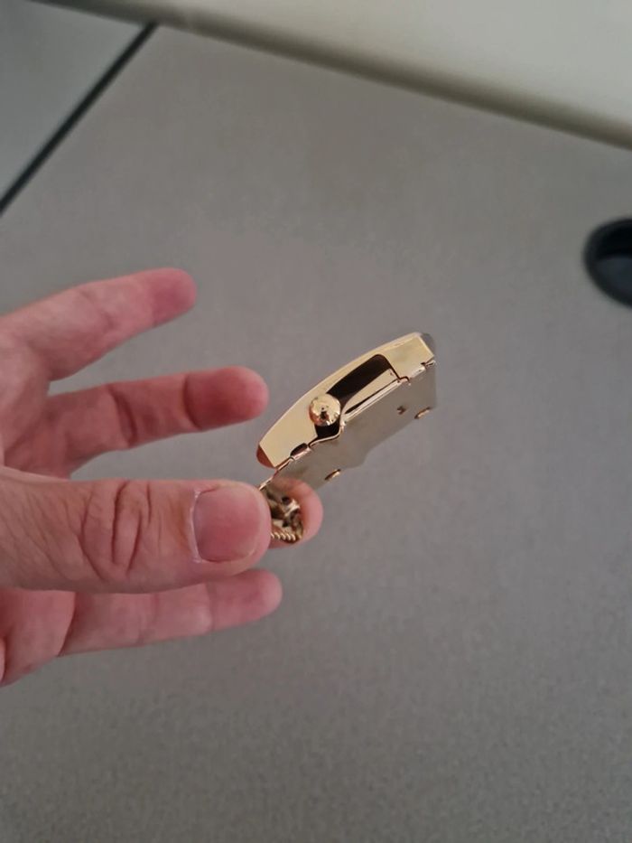 Boucle de ceinture doré - photo numéro 4