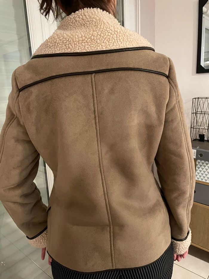 Veste hiver en bouclette - photo numéro 5