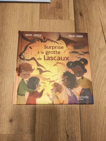 Livre : Surprise à la grotte de Lascaux