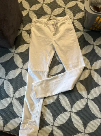 Jeans blanc été
