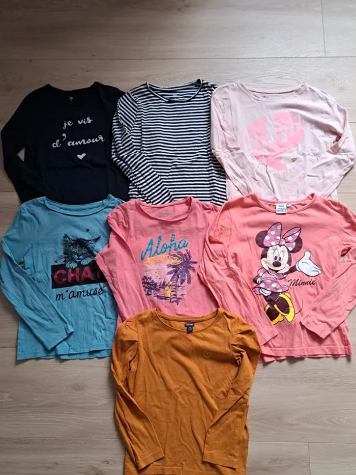 Lot t-shirts 8A - photo numéro 2