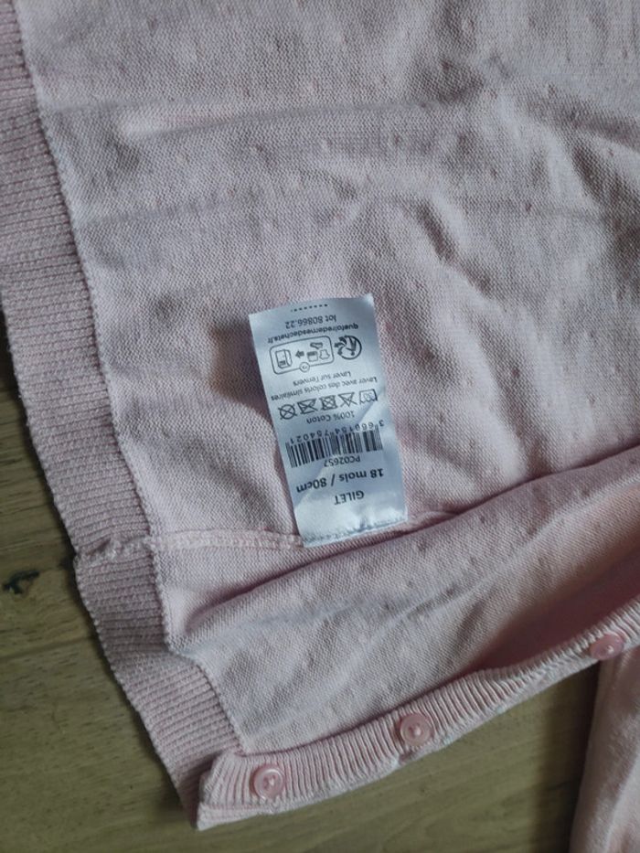 Gilet léger Mes Petits Cailloux 18 mois - photo numéro 5