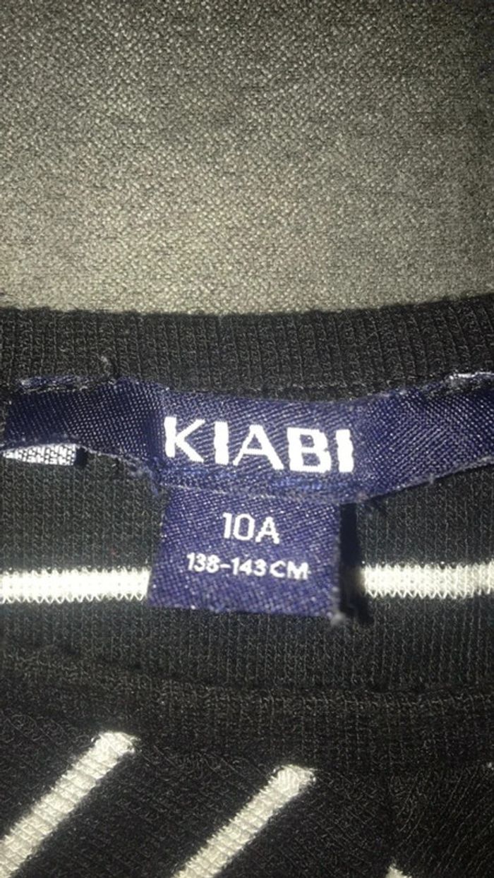 Tee-shirt à ligne croisée sur le devant - photo numéro 3