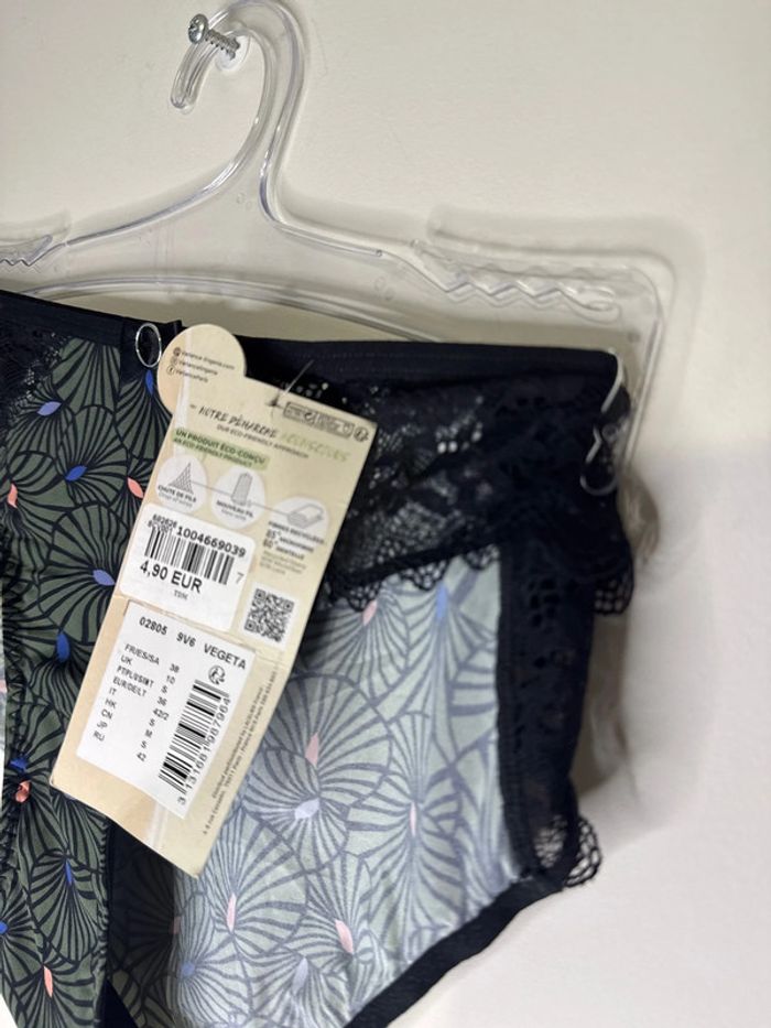 🩲 culotte - taille 38 - fibre recyclées - variance - neuf avec étiquette - photo numéro 4