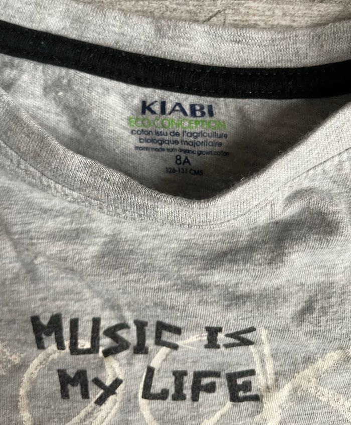 Tee shirt 8 ans Kiabi - photo numéro 3