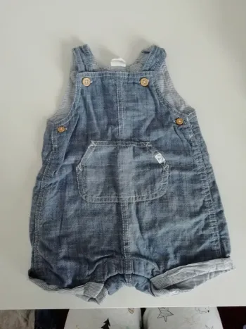 Salopette short