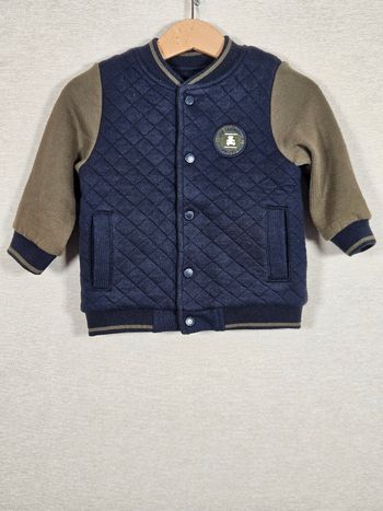 Veste bleu marine lulu castagnettes  12 mois