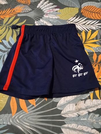 Short bleu marine officiel Équipe de France