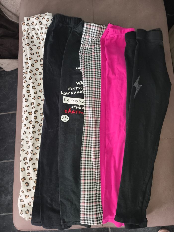 Lot de 6 leggings