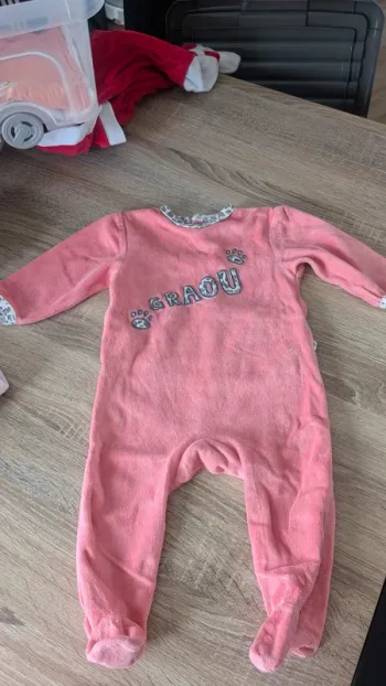 Pyjama fille 6 mois