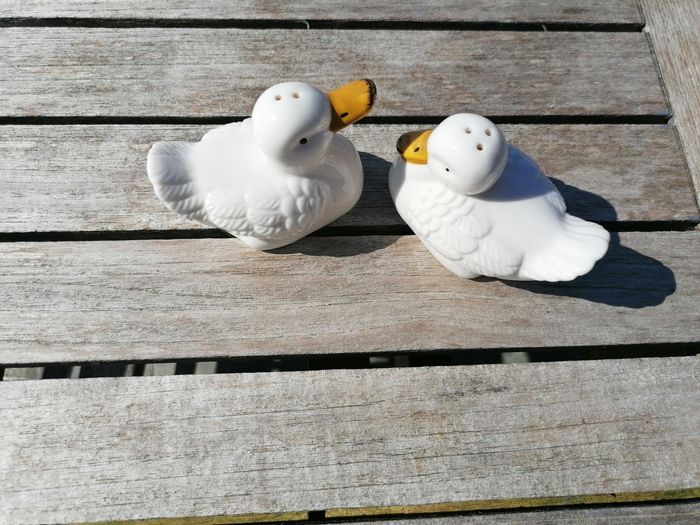 Figurine statuette canard vintage collection décoration